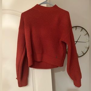 Orange Hollister Sweater!